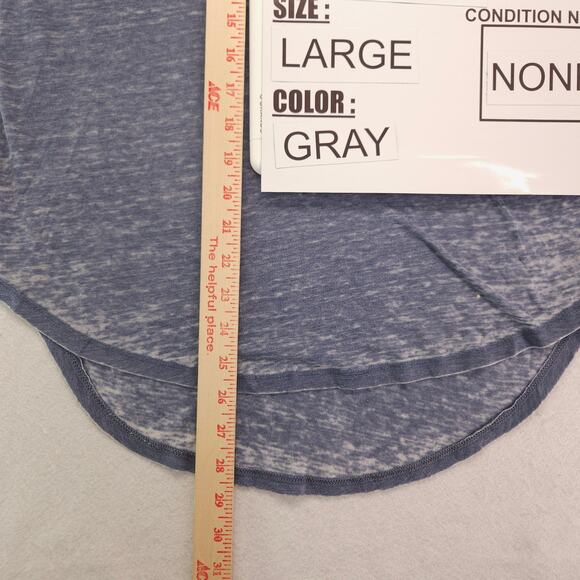 Pink Floyd Dark Side of the Moon Band Graphic T Shirt Womens Size Large L Gray - Picture 8 of 9